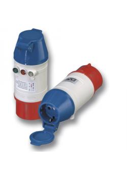 SIROX® Test pole wirujące plug - 5-biegunowe - Napięcie 400V - prąd znamionowy 16 i 32 A - IP 44