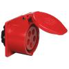 SIROX® CEE-aansluitdoos - 5-polig - nominale spanning 400 V - nominale stroom 16 resp. 32 A - beschermingsklasse IP 44 - flensmaat 70 x 70 resp. 75 x 75 mm