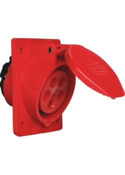 SIROX® CEE-aansluitdoos - 5-polig - nominale spanning 400 V - nominale stroom 16 of 32 A - beschermingsklasse IP 44 - schuin
