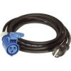 Cable adaptador para caravana con clavija y acoplamiento - 3 polos - corriente nominal 230 V - tensión nominal 16 A - longitud de 1,5 a 5 m