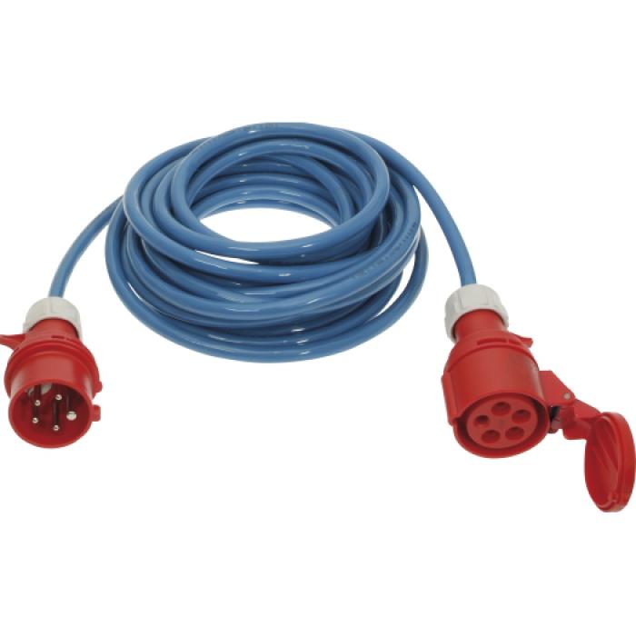 SIROX® CEE-verlengkabel met PUR-kabel - nominale spanning 400 V - nominale stroom 16 A - 5-polig - beschermingsklasse IP 44