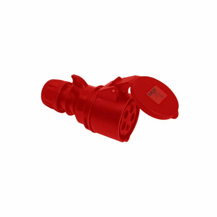 SIROX® CEE-koppeling - 5-polig - nominale spanning 400 V - nominale stroom 16 of 32 A - beschermingsklasse IP 44