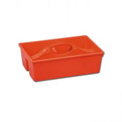 Maletín multiusos McPlus Carry 38 - Dimensiones exteriores (An x Pr x Al) 380 x 250 x 145 mm - Color rojo