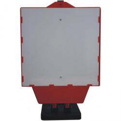 Klappschild - Höhe 900 mm - Breite 600 mm - Material Kunststoff