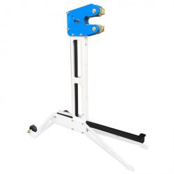 Dispositivo de volteo y estiramiento - accionado con el pie - profundidad de trabajo máx. 160 mm