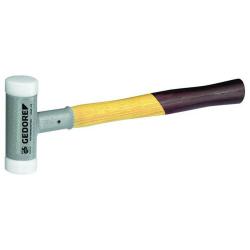Soft-faced hammer - non-recoil - head Ø 25 to 70 mm - hardness 75 Shore D