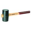 Rubberen hamer - harde uitvoering - kopdiameter 40 tot 90 mm - koplengte 80 tot 140 mm