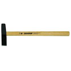 ciseau chaud coup - avec poignée de cendres - tête Poids 1,5 kg - longueur 600 mm