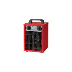 Bouwverwarming - Vermogensstanden 650, 1300 en 2000 W - Luchtstroom 2330 l/min