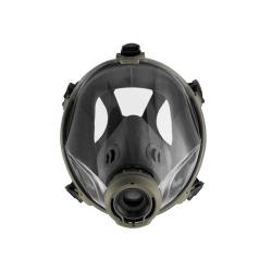Máscara completa - C 701 (clase 3) - DIN EN 136 - con homologación para bomberos - sin filtro - color oliva/negro