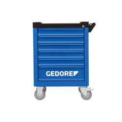 Carro de herramientas Gedore, vacío - workster smartline - Dimensiones (Al x An x Pr) 903 x 629 x 510 mm