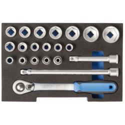 Inserto di schiuma -1/2 L-BOXX 136 - senza contenuto - per chiave a tubo set 1100 CT1-19