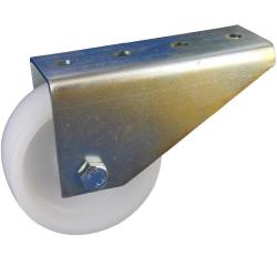 Kółko do bramy - kółko poliamidowe - łożysko ślizgowe - Ř koła 80 mm - wysokość konstrukcyjna 91 mm - nośność 50 kg