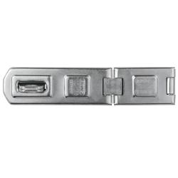 aldaba - Modelo 100 - para asegurar puertas, portones, etc. - Modelo / Nivel de seguridad 100/100 / 4 - Longitud 160 mm - Anchura 35 mm - Orificio para ojal 10 mm