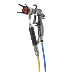 Pistola AirCoat AC 4600 Pro. - incl. cabezal de aire rojo, soporte y sin boquilla