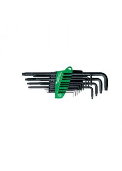 Nøkkelsett (13 stk.) - TORX® - svart-oksidert - i Blister - SB Serie 366BE SZ13