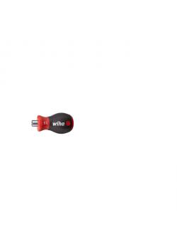 Skrutrekker med bitsholder SoftFinish® - Stubby - Series 281 01 - Form C 6,3 - 1/4 tommer - magnetisk