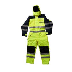 Thermo Samlet - Ocean - warning beskyttelsesklasse 3 - Åndbar - XS til 8XL - Gul / Marine