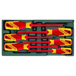 Set di giraviti VDE - in modulo 1/3 ES - 6 pezzi