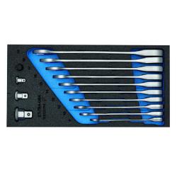 Steeksleutelset - met ratel - in 1/3 Check-Tool-module