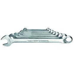 Chiave combinata set - 8 parti - 3/8 - 1 "