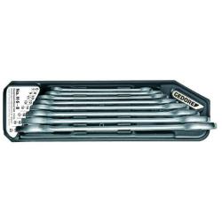 Doppia aperta Chiave set ended - nel supporto - 8-pezzi - SW 6 a 22 mm