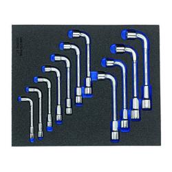 Doppia presa insieme nel modulo strumento di controllo - 11 parti - SW 8 a 19 mm