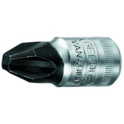 Hylsbits - 1/4" - Phillips PH - utgångsstorlek 1-4