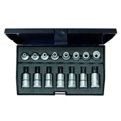 Schroevendraaierset 3/8" - 15-delig - binnen-buiten-TORX