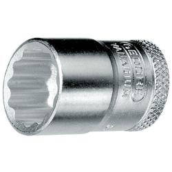 Steeksleutelbus - aandrijving 3/8" - 12-kant UD-profiel - SW 1/4 tot 1 inch