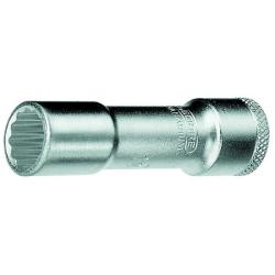 Steeksleutelbus - aandrijving 3/8" - 12-kant UD-profiel - lang - SW 3/8 tot 7/8 inch