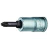 Schroevendraaierbit - aandrijving 3/8" - kruiskop PZ - puntlengte 23 tot 27 mm
