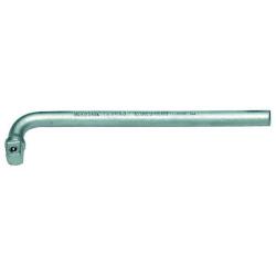 Haakse handgreep - 1/2″ vierkante aandrijving - met kogelvergrendeling - lengte 220 mm