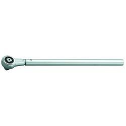 Tandwielratel 1″ - lengte 720 mm - met opsteekbuis