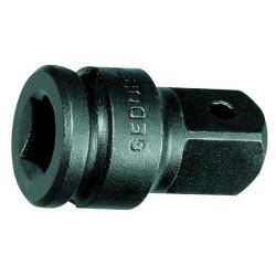 piece ingrandimento per bussole - 3/8 "a 1/2" - 33 mm di lunghezza