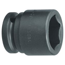 Impact socket 1/2 "- 6-kant - imperial - nøglevidde 3/8 til 1,5 / 16 inches