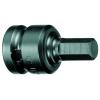 Krachtmoersleuteleinsatz - aandrijving 1/2″ - inwendige zeskantbouten - SW 5 tot 14 mm