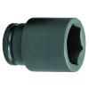 Den effekt skruenøgle insert - drev 1,1 / 2 inches - 6 sekskantede - lange form - SW 41 mm til 120 mm,