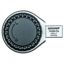 Insteekbare ratel - 14 x 18 mm rechthoekige opname - terugslaghoek 7,2°