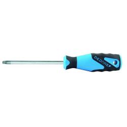 3K-schroevendraaier voor TORX PLUS®-schroeven met binnenschroefgat - aandrijfvorm 6IP - schroefmaat M2 - Sleutelbreedte TORX 2,31 mm - Lemmetlengte (L2) 60 mm - Lengte 145 mm - Lemmetdiameter 3,0 mm