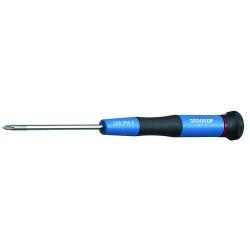Elektronische schroevendraaier voor kruiskopschroeven PH - Afmetingen 0 - Schroefmaat - - Lemmetlengte 60 mm - Lengte 155 mm - Lemmetdiameter 2,5 mm