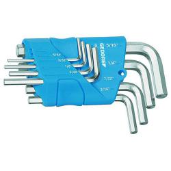 Wrench Set nel supporto - 8 pezzi - SW 5/64 a 5/16 pollici