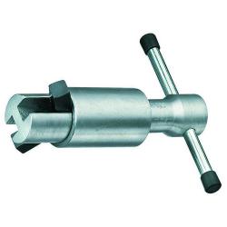 Ventilholder venti -quick - aluminium - til excentriske og standardventiler 1 1/4 " - længde 120 mm