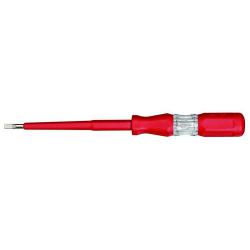 Spændingstester for 220 til 250 V - 3,5 mm lige kærv - VDE isoleret