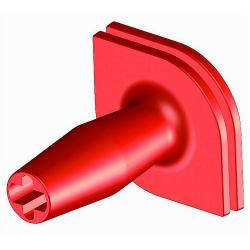 Poignée de protection des mains - forme elliptique - pour burins à partir de 250 mm de longueur