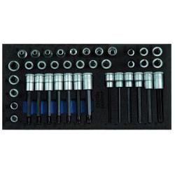 Schroevendraaierset - in Check-Tool-module - 39-delig.