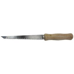 Gipsplaatzaag - lengte 270 mm - met houten handvat