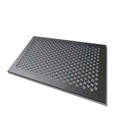 Estera de goma perforada - 740 × 385 × 5 mm