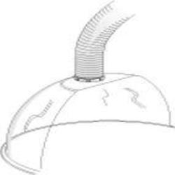 Kuppeldeksel for FX32 armer - FX32 Original og FX32 ESD - 260 x 120 mm