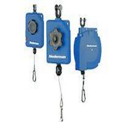 Fjærbalanse i serie 810 - stålkabel nylon kappe - kabellengde 1,6 til 3,2 m - løftekraft 0,5 til 3,6 kg